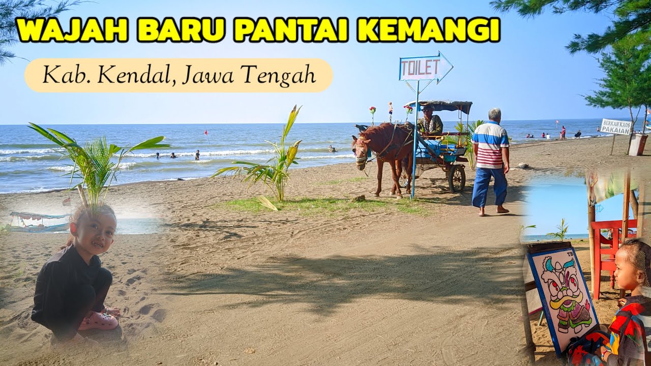 Wajah Baru Pantai Kemangi Kendal! Ternyata Sebagus Ini? | Vlog Liburan