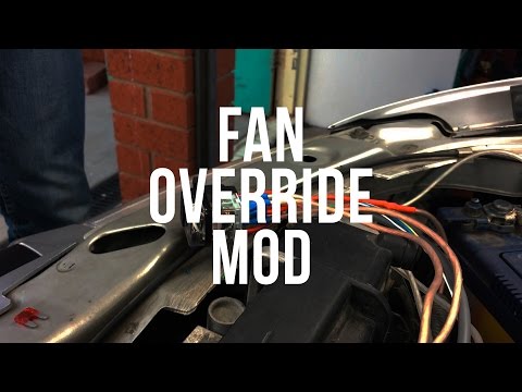 High Speed Engine Fan Override Mod