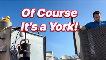 Replacing The Condenser Coil On A York RTU!