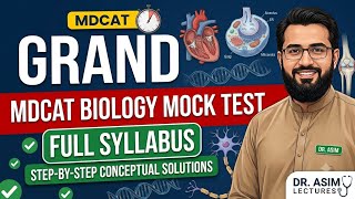 Mdcat Biology Grand Mock Test 2026 | Full Syllabus Solved Paper