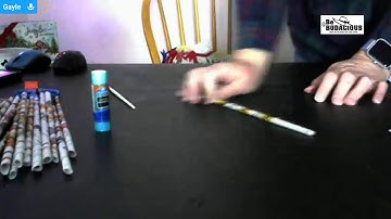 Rolled Newspaper Tubes DIY | Make Handmade Gifts from Paper Rods