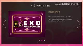 SuperStar SMTOWN • EXO Music Playlist Mission Event Update