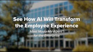 Modo My Agent™ for Enterprise | AI-Powered Workplace Experience Layer screenshot 1