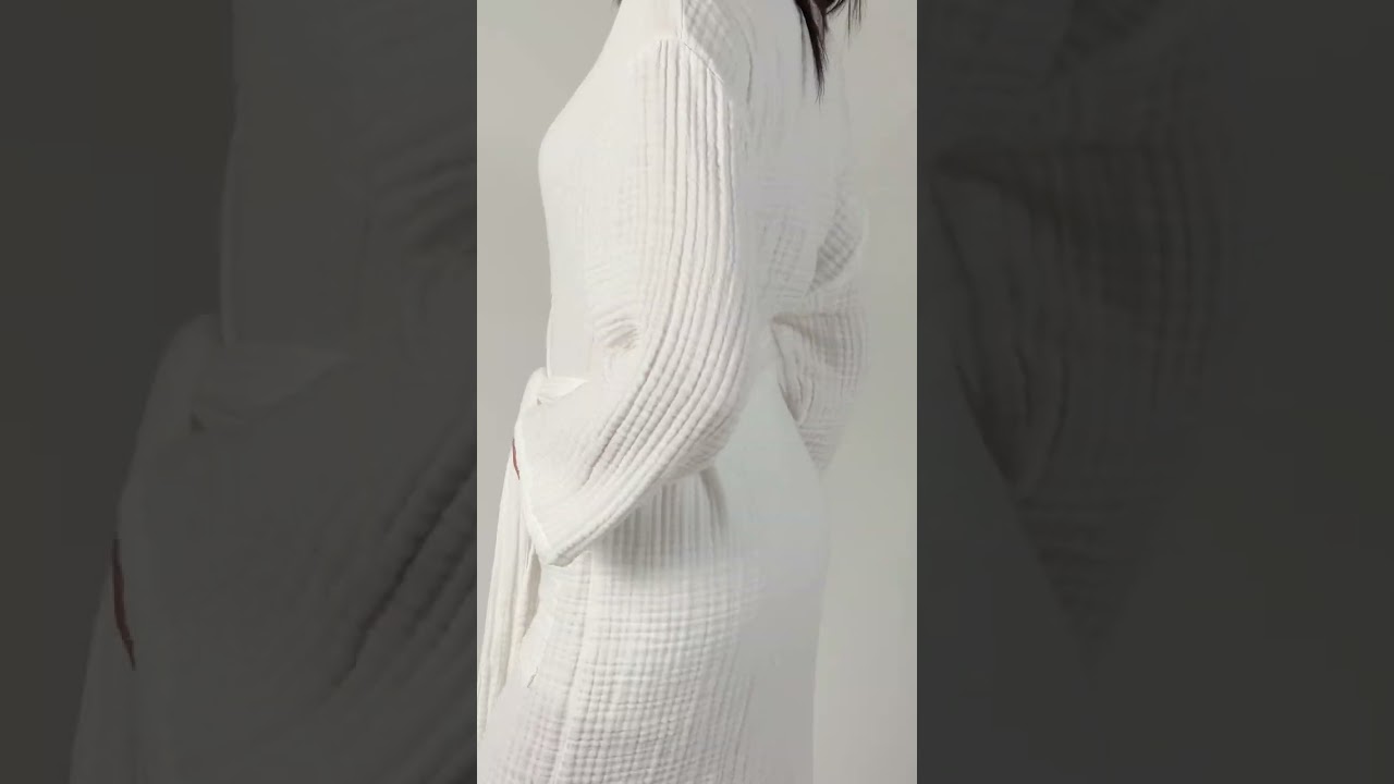 Perfect Valentine’s Gift for Mom! 💕✨ Comfy Muslin Bathrobe 