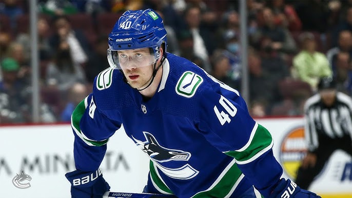 The Vancouver Canucks Elias Pettersson In The 2023 NHL All Star