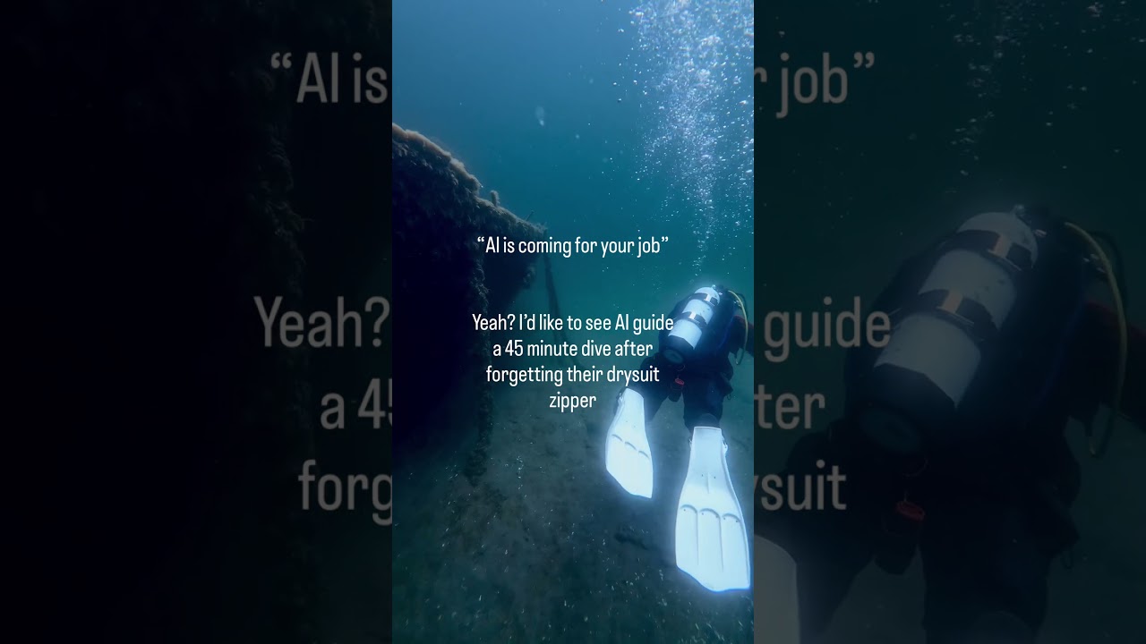 AI Can't Dive With A Flooded Drysuit