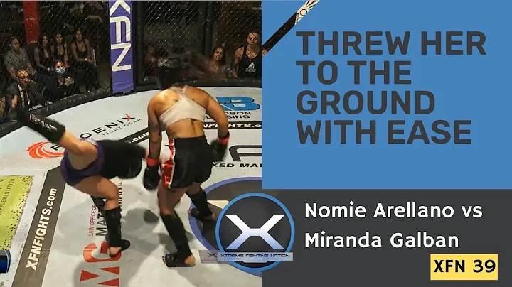 XFN 39 - Nomie Arellano vs Miranda Galban - 125 po...