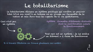 Qu'est-ce que le totalitarisme?