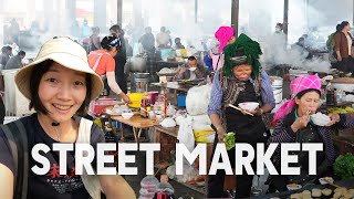 Colorful and smokey STREET MARKET in remote Yunnan | EP26, S2