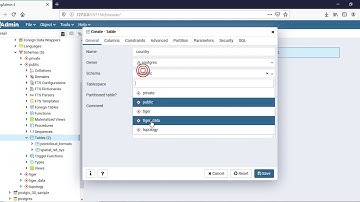 [Geo_MYTNMAC] Postgres12_2 - Création d