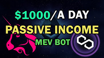 Learn to make $1000/Day with MEV BOT