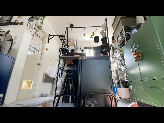IKEA Håverud Table with Storage Ladder - YouTube