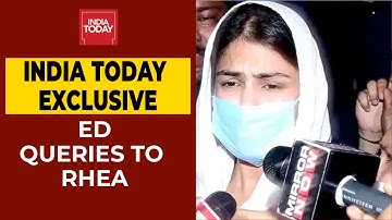 Sushant Money Trail Probe: Rhea Chakraborty