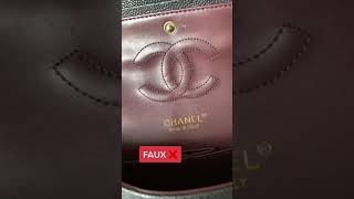 Authentique Vs Fake Chanel 