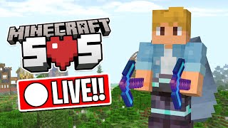 🔴 THE SERVER IS BREAKING!! | Minecraft SOS SMP LIVE