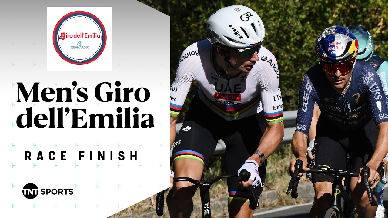 WORLD CHAMPION MCNULTY RETURNS! 🍿 | 2026 Men's Giro dell'Emilia Final KM's | TNT Sports Cycling