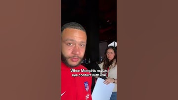 Thumbnail of When Memphis Depay makes eye contact with you at an Atlético Madrid football photo shoot