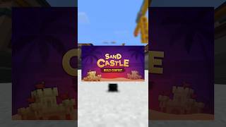 THE HIVE SAND CASTLE BUILD CONTEST! #thehiveminigames #thehiveminigames #thehiveserver #thehivemc