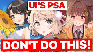Uimama's PSA Regarding Her Daughters (Shigure Ui) [Eng Subs]