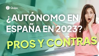 VENTAJAS y DESVENTAJAS de ser autónomo en España 2024