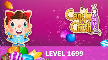 Candy Crush Soda Level 1699 - Hard Level
