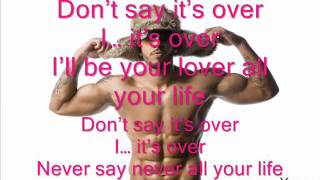 Alex Velea - Don't say it's over Lyrics Versuri