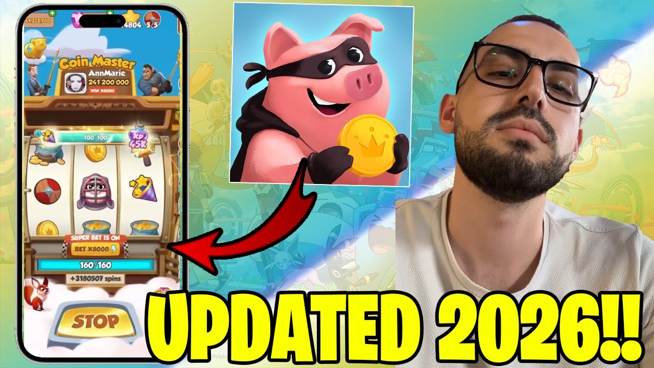 Coin Master Free Spins iOS & Android - UPDATED Coin Master Unlimited Spin MOD 2026