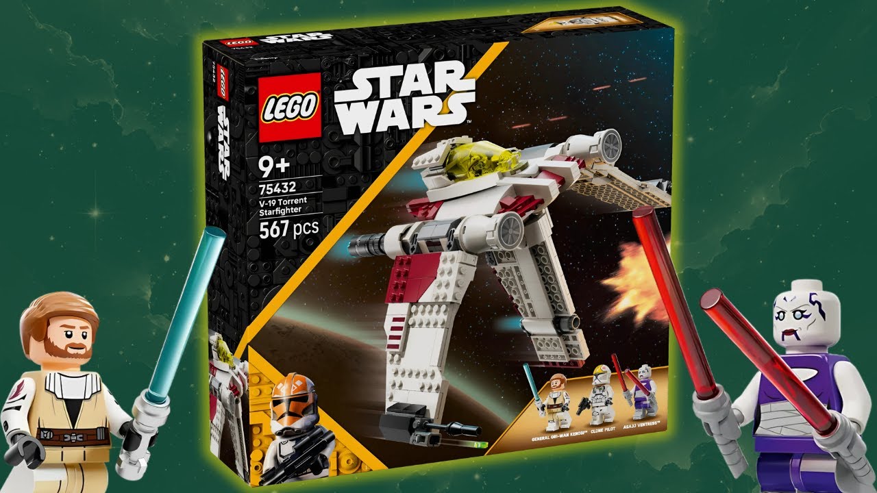 PŘEKVAPENÍ! | RECENZE LEGO STAR WARS 75432 V-19 TORRENT STARFIGHTER CZ
