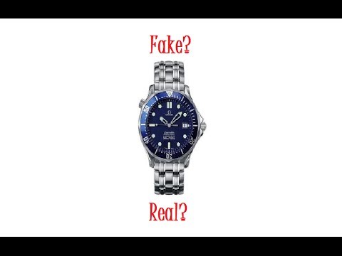Omega Seamaster- Fake or Real How to Tell - YouTube