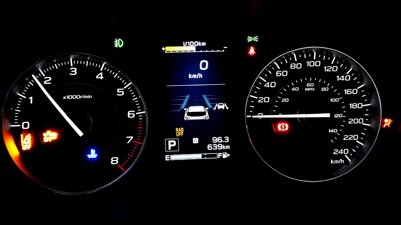 Multiple Warning Lights On Dash Subaru Impreza | Shelly Lighting