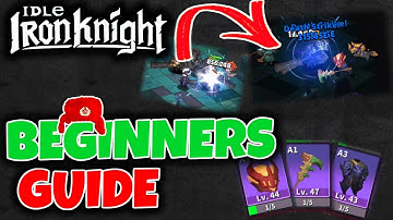 Get the Right Start! // IDLE IRON KNIGHT Beginners guide/Tutorial and Tips