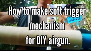 How to make simple diy soft trigger for diy airgun.#DIYairgun#marblegun #pcpairgun #homemadeairgun