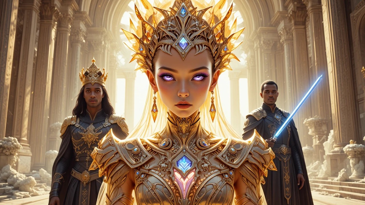 A Human Warrior Attended a Princess Wedding and the Alien Queen Crowned Him King