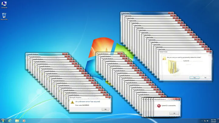 Windows Error Remix | Crazy Error