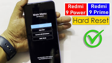 Redmi 9 Power/ 9 Prime:- Hard Reset | Forgot Password | Screen Unlock 🔓 🔓🔓