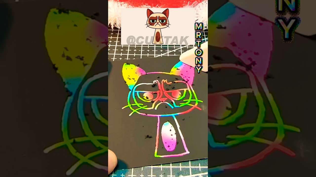 Sprunki OC Grumpy Cat phase 1 with scratch paper 