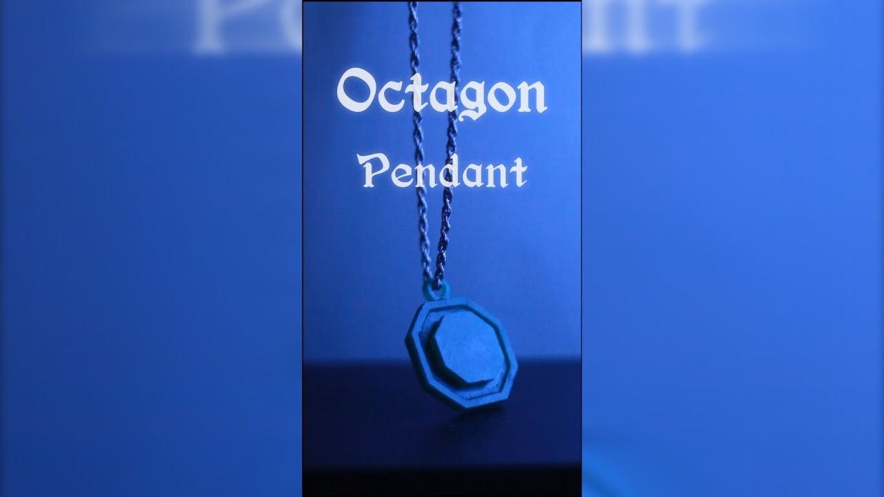 Part 8 | Octagon Pendant 🧿🛑 How is it done?