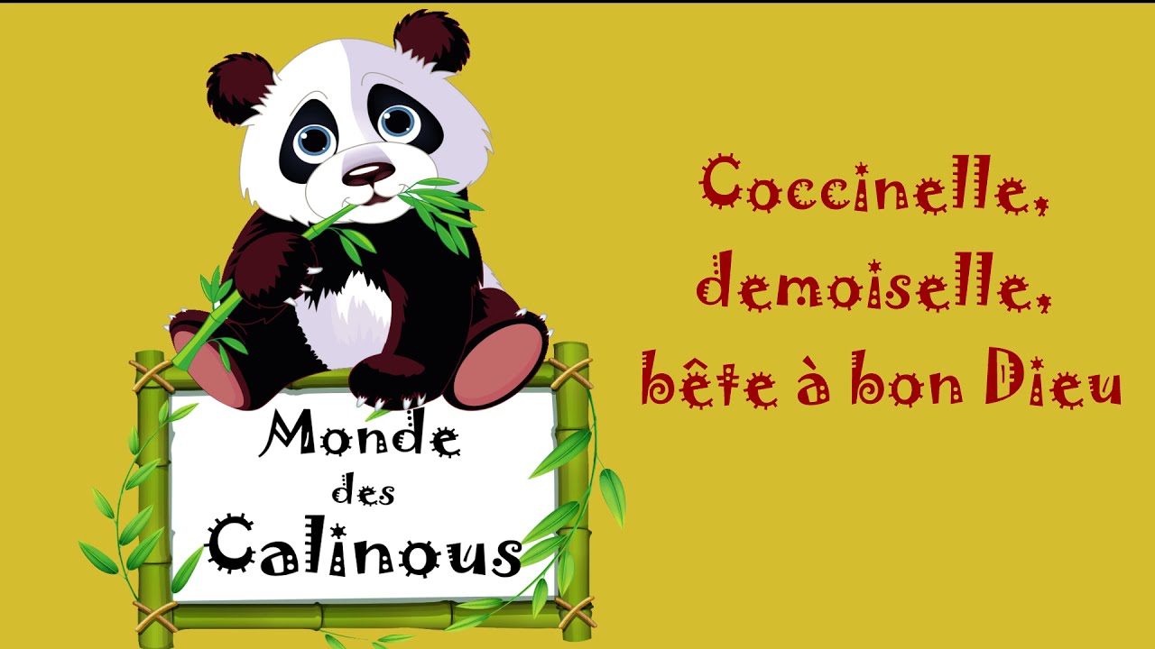 Chanson Et Comptine Bebe Coccinelle Demoiselle Monde Des Calinous Kids Songs Youtube