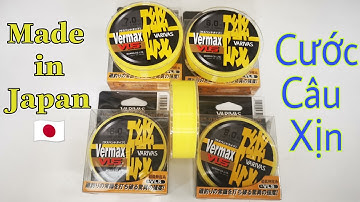 220k / Cước Câu Xịn Varivas Vermax VLS 150m Made in Japan