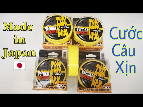 Video 220k / Cước Câu Xịn Varivas Vermax VLS 150m Made in... - youtube