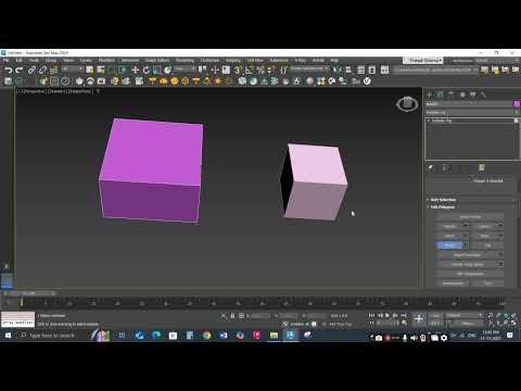 Editable Poly, Connect & Inset in 3ds Max – Step-by-Step Tutorial for Beginners & Students