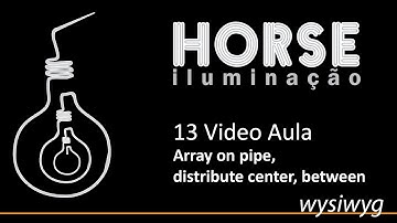 13 Video Aula Wysiwyg - Array on pipe, Ditribute center e Between