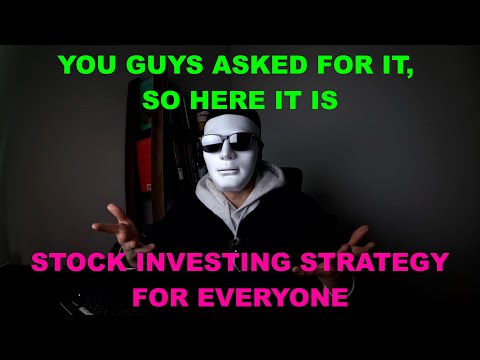 Strategi investasi saham untuk SEMUA ORANG (yang saya kembangkan)