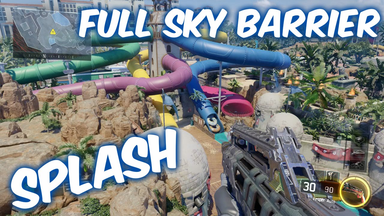 Black Ops 3 On Top Of Map Splash: New Awakaning DLC Glitch