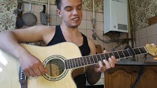 Video thumbnail of "FILV – BALENCIAGA guitar на гитаре + разбор песни"