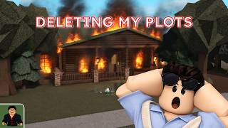 Touring & DELETING my Bloxburg Plots | pt. 2 | Roblox Bloxburg | TheBuildingBear Touring & DELETING my Bloxburg Plots | pt. 2 | Roblox Bloxburg | TheBuildingBear