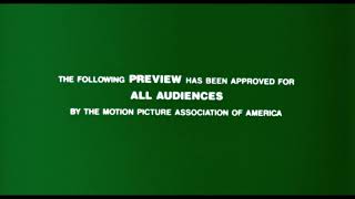 MPAA Preview Rating Screen (1979)