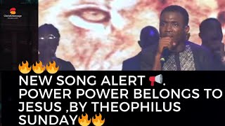 🔥THEOPHILUS SUNDAY sings new song at #RCNLAGOS #CRAFTSMEN meeting || power belongs to Jesus ||