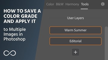 How to Save Color-Grade Photoshop Layers & Apply Them to Other Photos