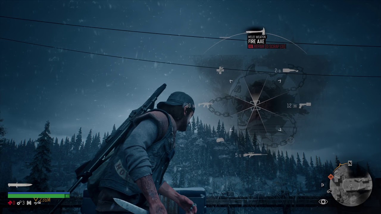 DAYS GONE epic chase scene